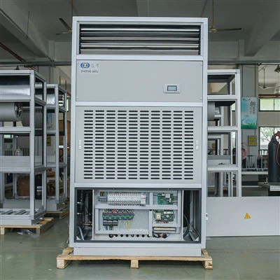 Control de temperatura d'humitat Aire condicionat industrial de peu